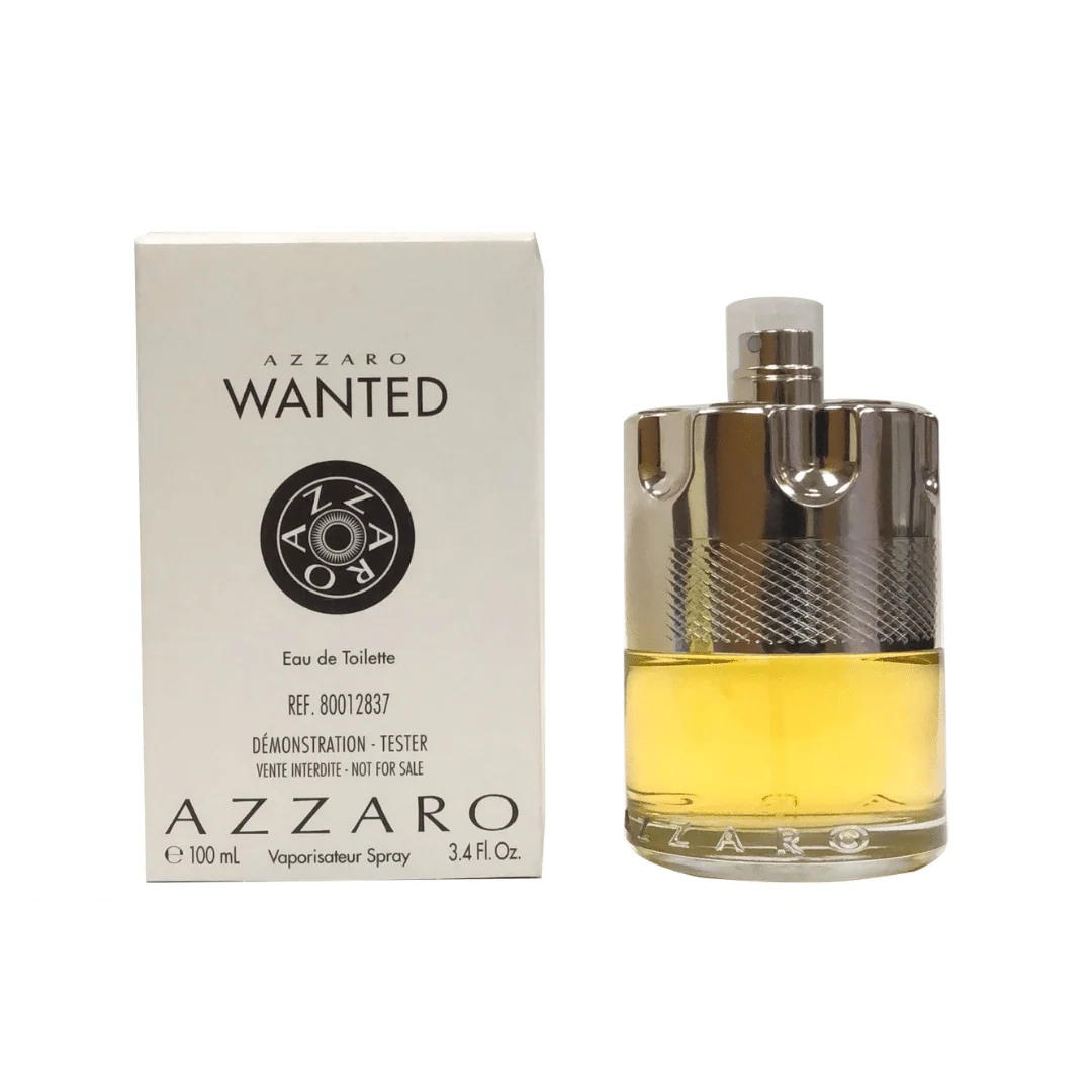AZZARO WANTED TESTER 100ML EDT SPRAY