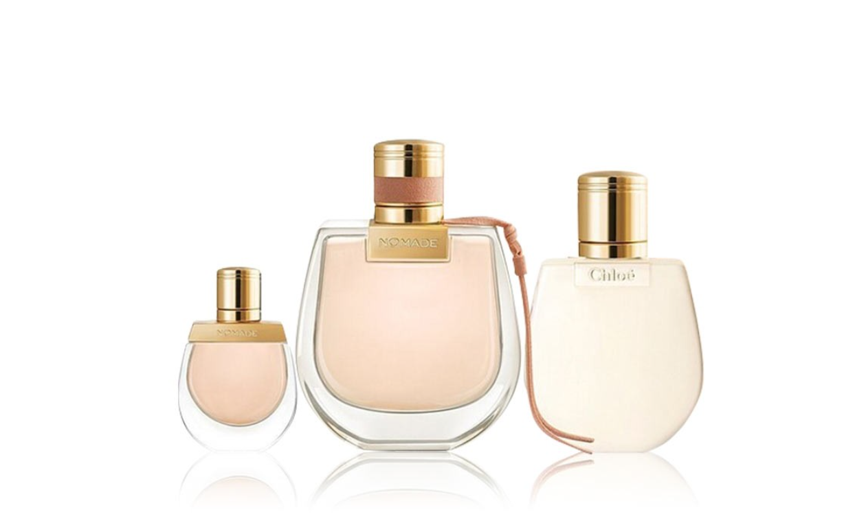 CHLOE NOMADE WOMEN 3 PSC. GIFT SET WITH 75ML EDP + BL 100ML+ 5ML