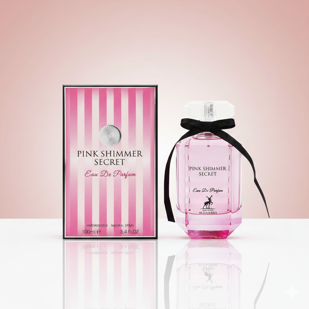AL HAMBRA PINK SHIMMER SECRET 100ML EDP SPRAY