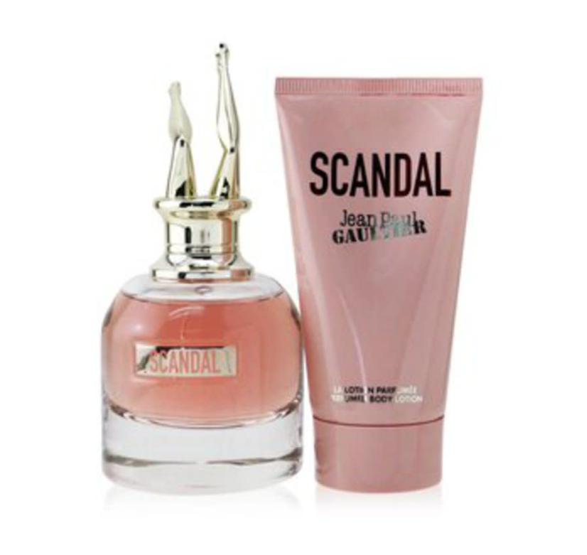 JEAN PAUL GAULTIER SCANDAL 80ML EDP + 75ML BODY LOTION + 10ML EDP ( WOMEN )