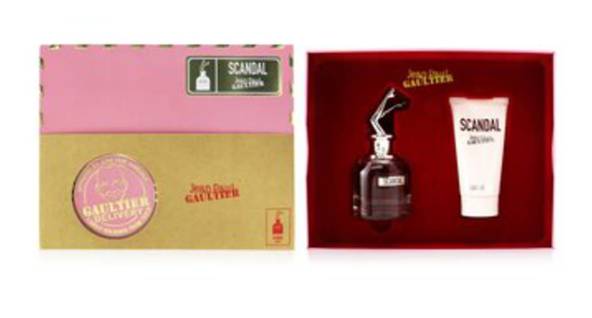 JEAN PAUL GAULTIER SCANDAL 80ML EDP + 75ML BODY LOTION + 10ML EDP ( WOMEN )