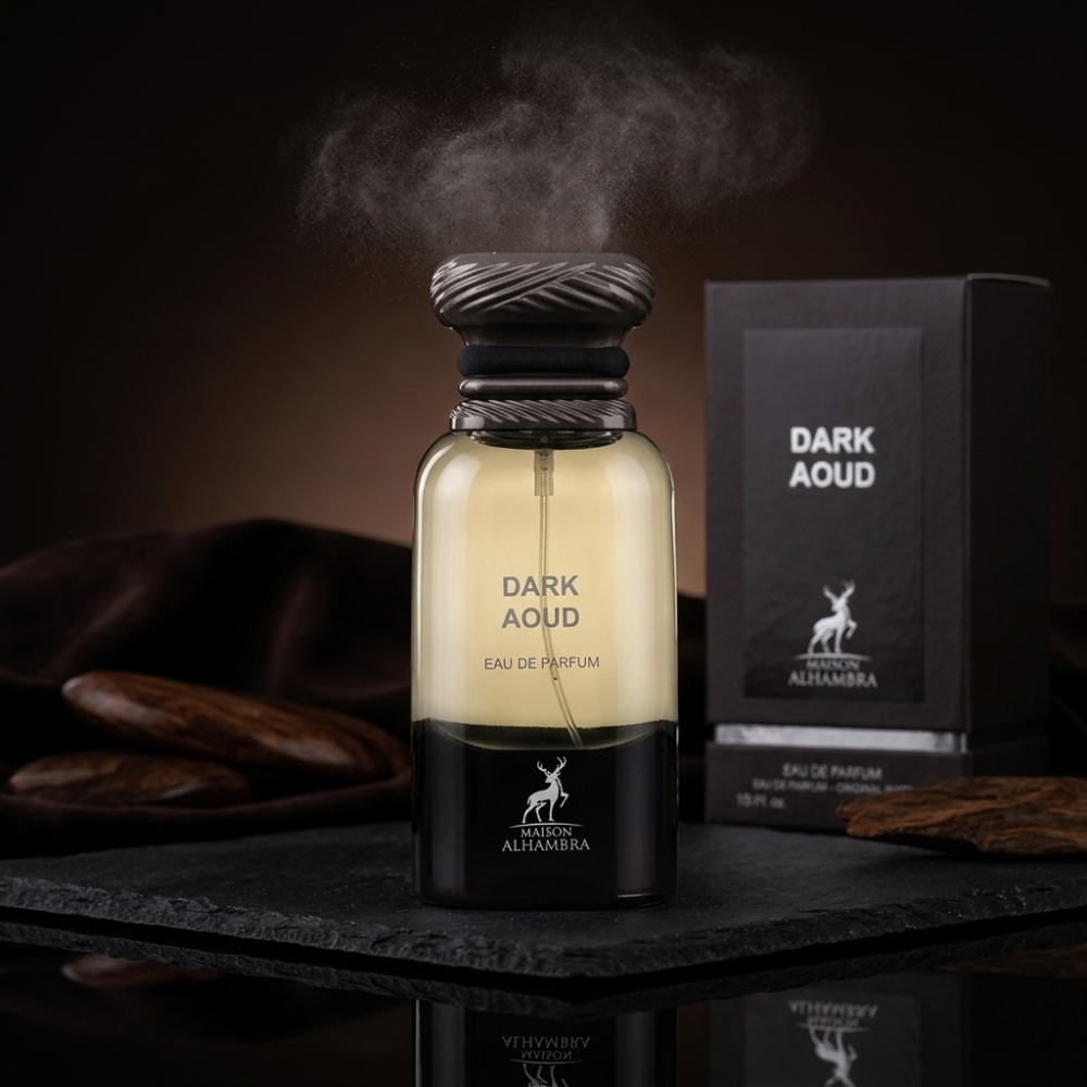 AL HAMBRA DARK AOUD 80ML EDP SPRAY