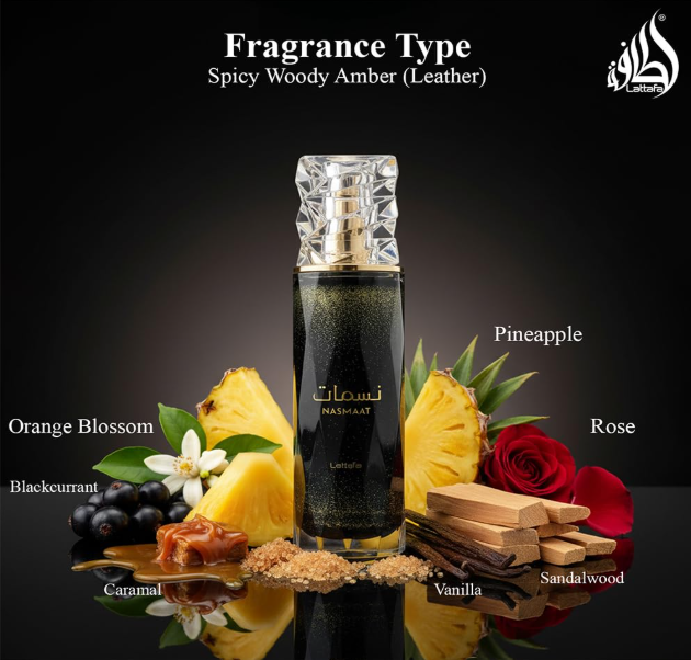 Lattafa Nasmaat 100ml EDP Spray