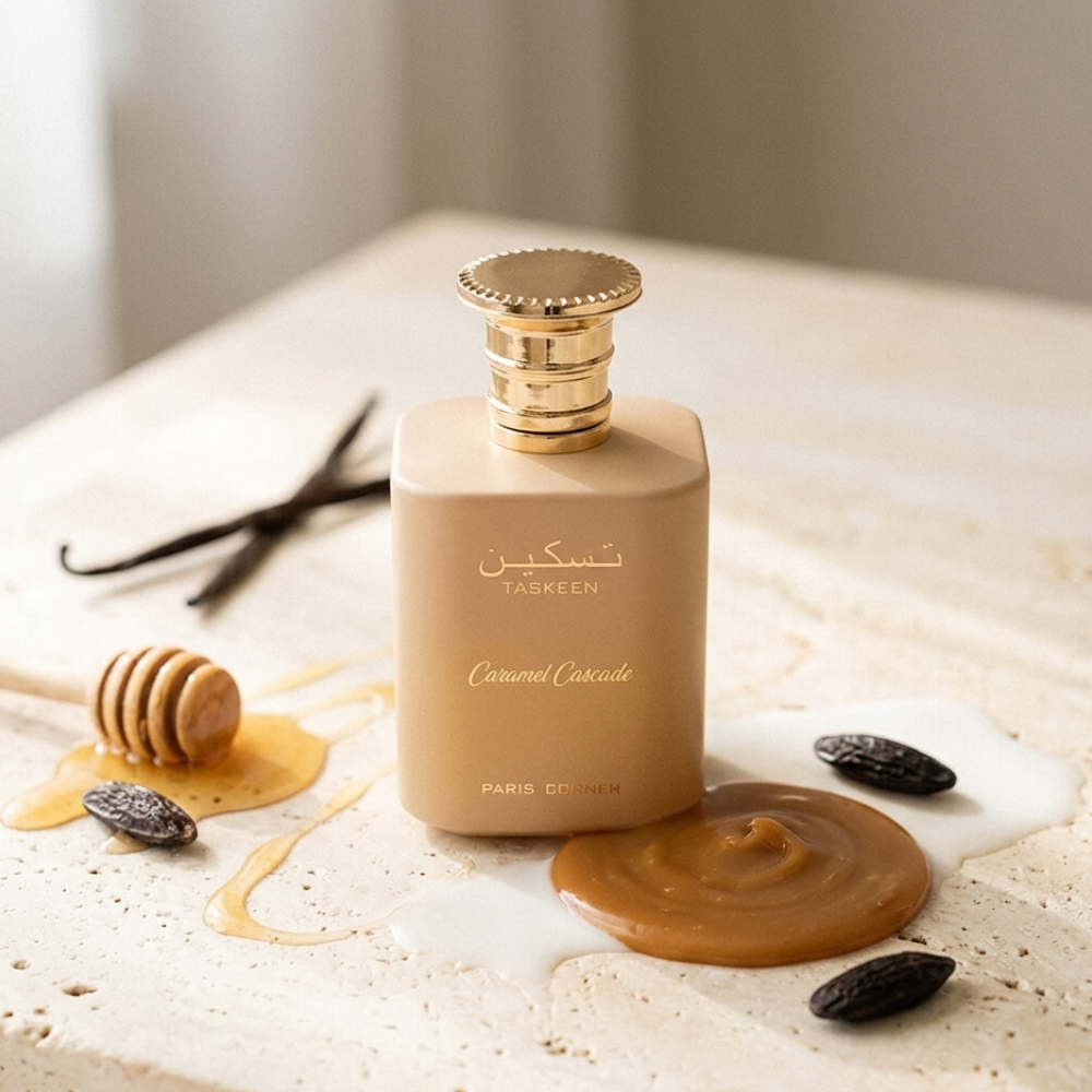 PARIS CORNER TASKEEN CARAMEL CASCADE 100ML   EDP SPRAY