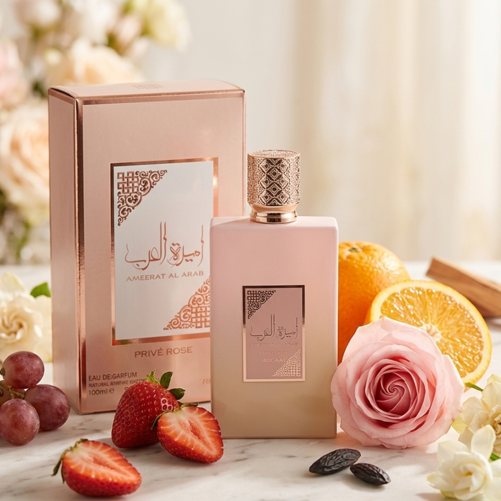 ASDAAF AMEERAT AL ARAB PRIVE ROSE 100ML EDP SPRAY
