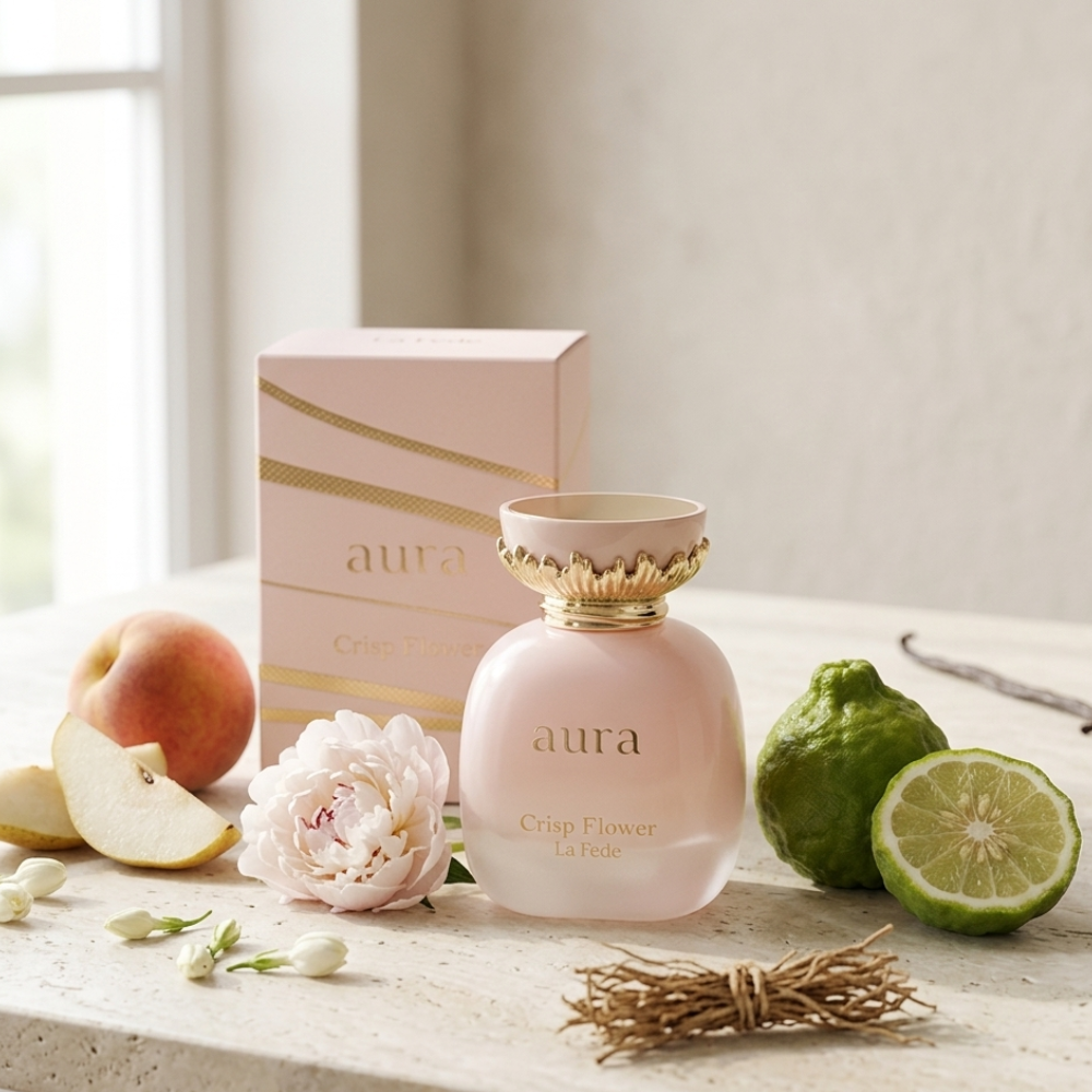 KHADLAJ AURA CRISP FLOWER 100ML EDP SPRAY