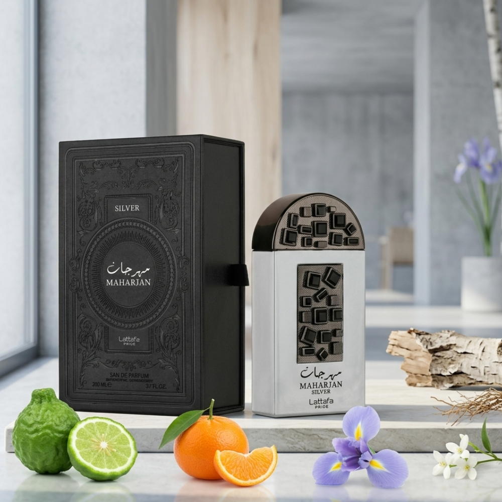 LATTAFA PRIDE MAHARJAN SILVER 100ML EDP SPRAY