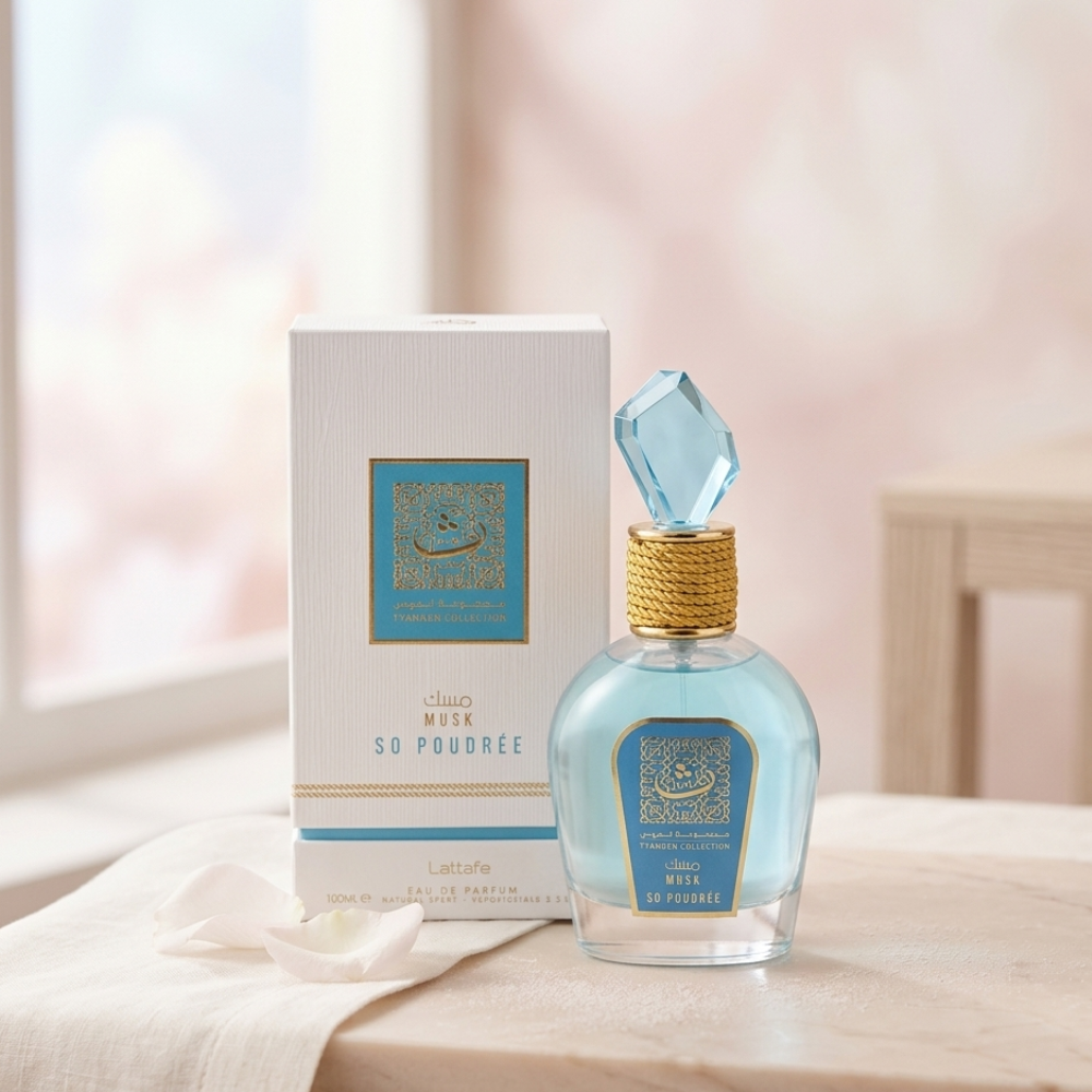 LATTAFA SO POUDREE -THAMEEN MUSK COLLECTION 100ML EDP SPRAY