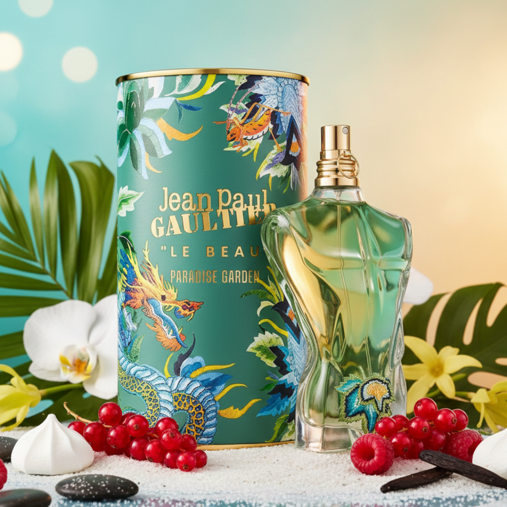 JEAN PAUL GAULTIER LE BEAU PARADISE GARDEN MEN 75ML EDP SPRAY
