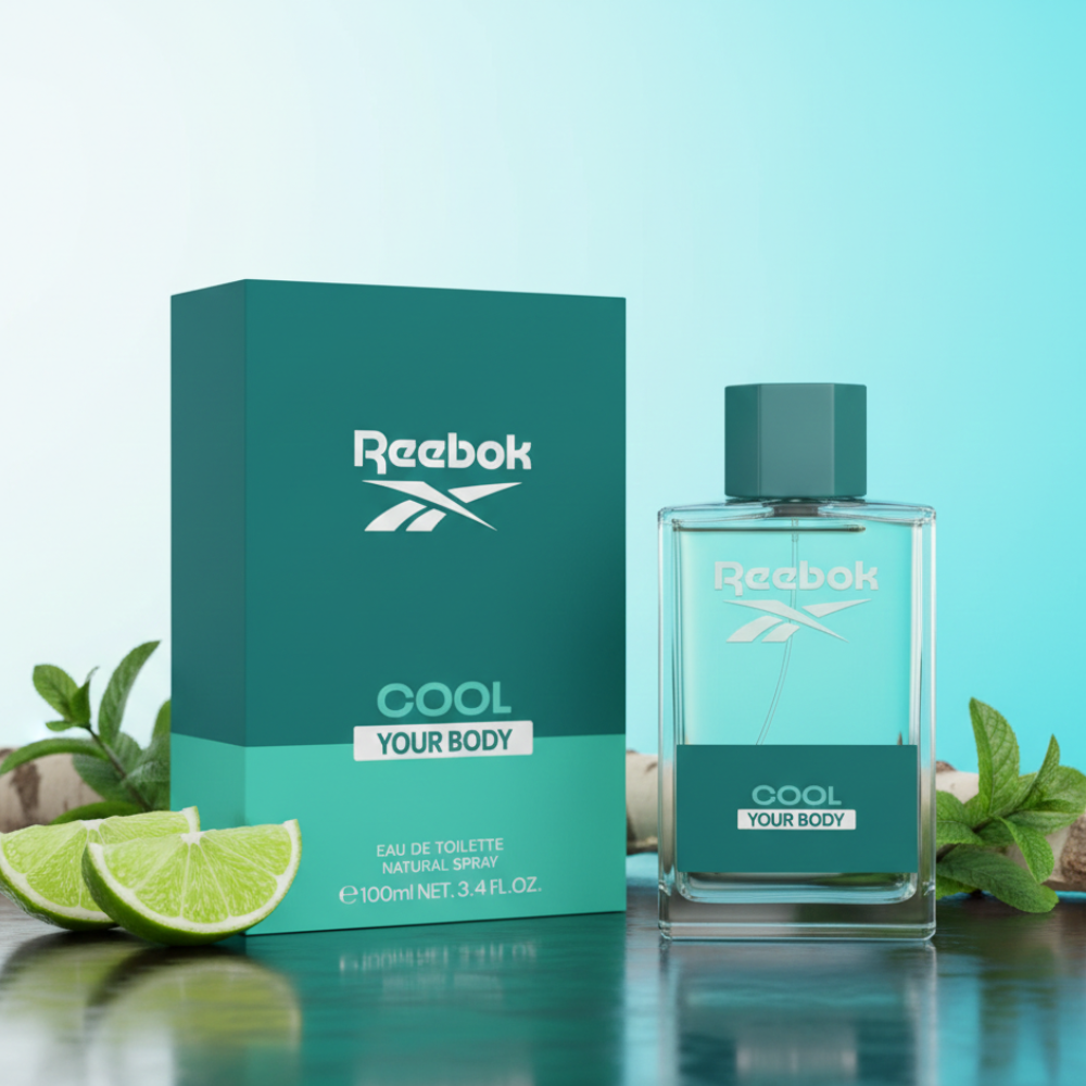 REEBOK COOL YOUR BODY MEN 100ML EDT SPRAY