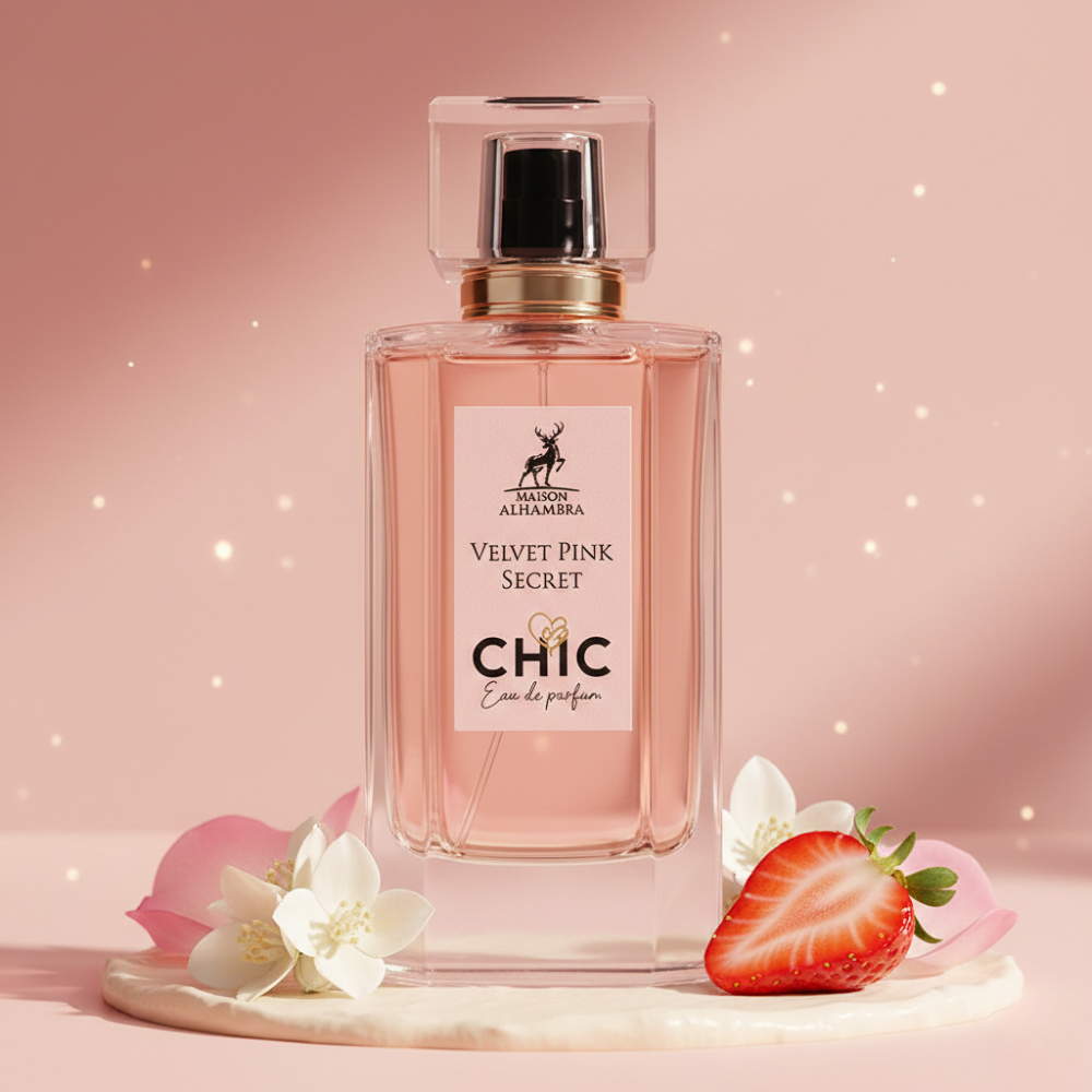 AL HAMBRA CHIC VELVET PINK SECRET 100ML EDP SPRAY