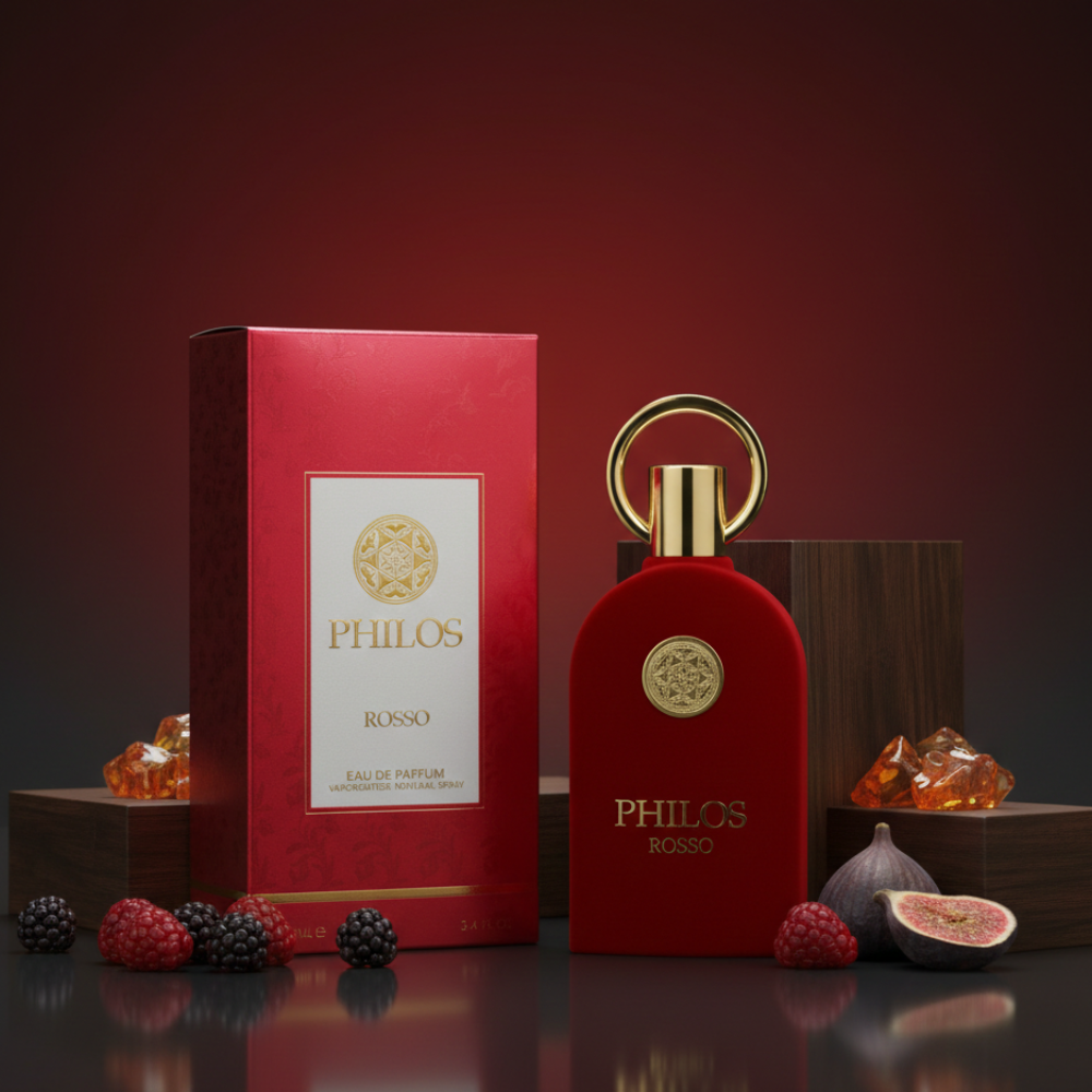 AL HAMBRA PHILOS ROSSO 100ML EDP SPRAY