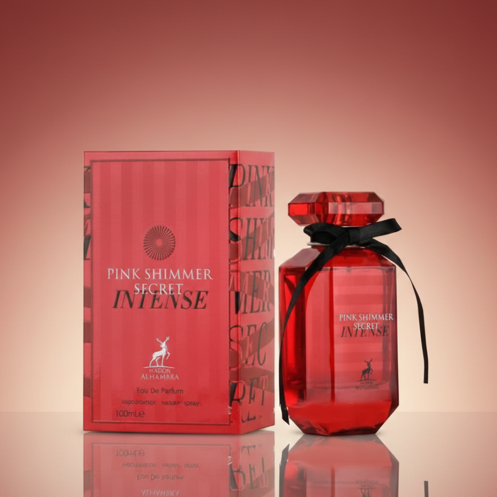 AL HAMBRA PINK SHIMMER SECRET INTENSE 100ML EDP SPRAY