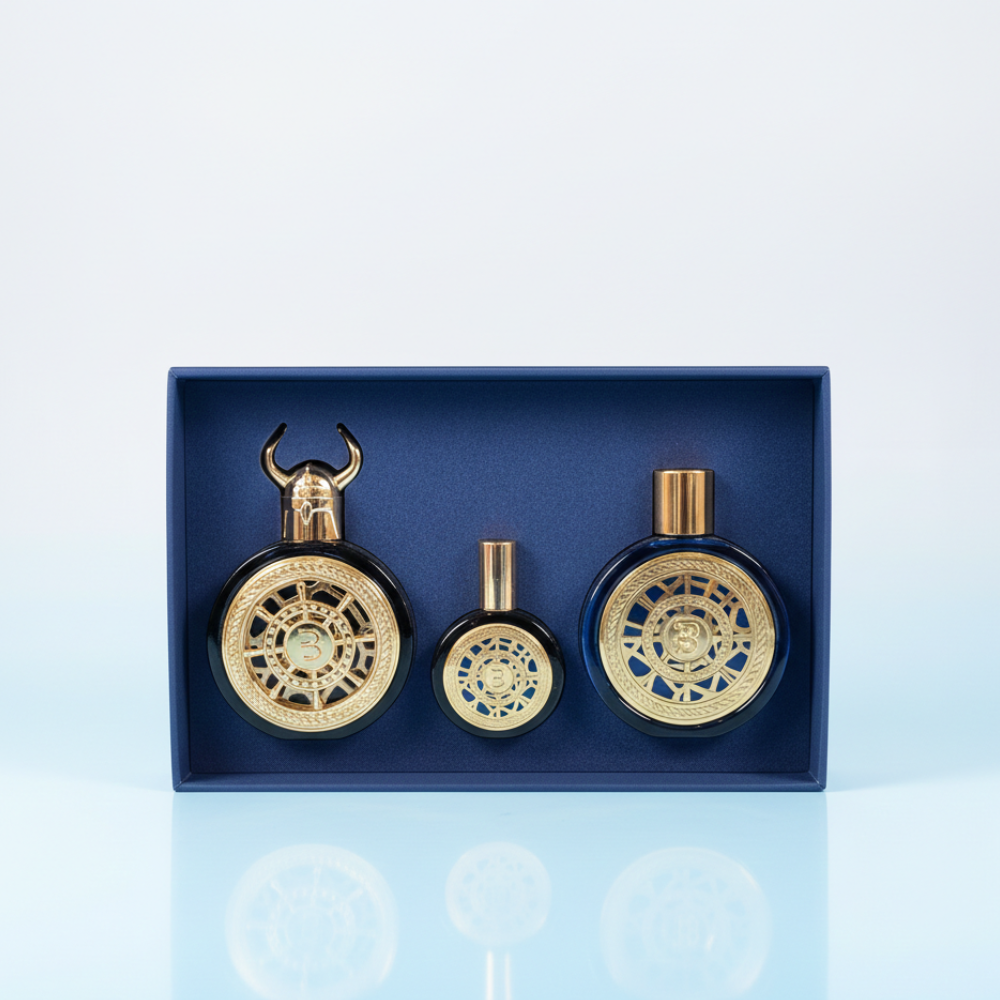 BHARARA VIKING BEIRUT 3 PCS GIFT SET WITH 100ML PARFUM SPRAY +
