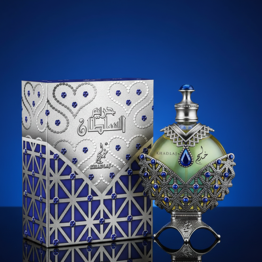 KHADLAJ HAREEM SULTAN ANTIQUE BLUE 35ML OIL SPRAY
