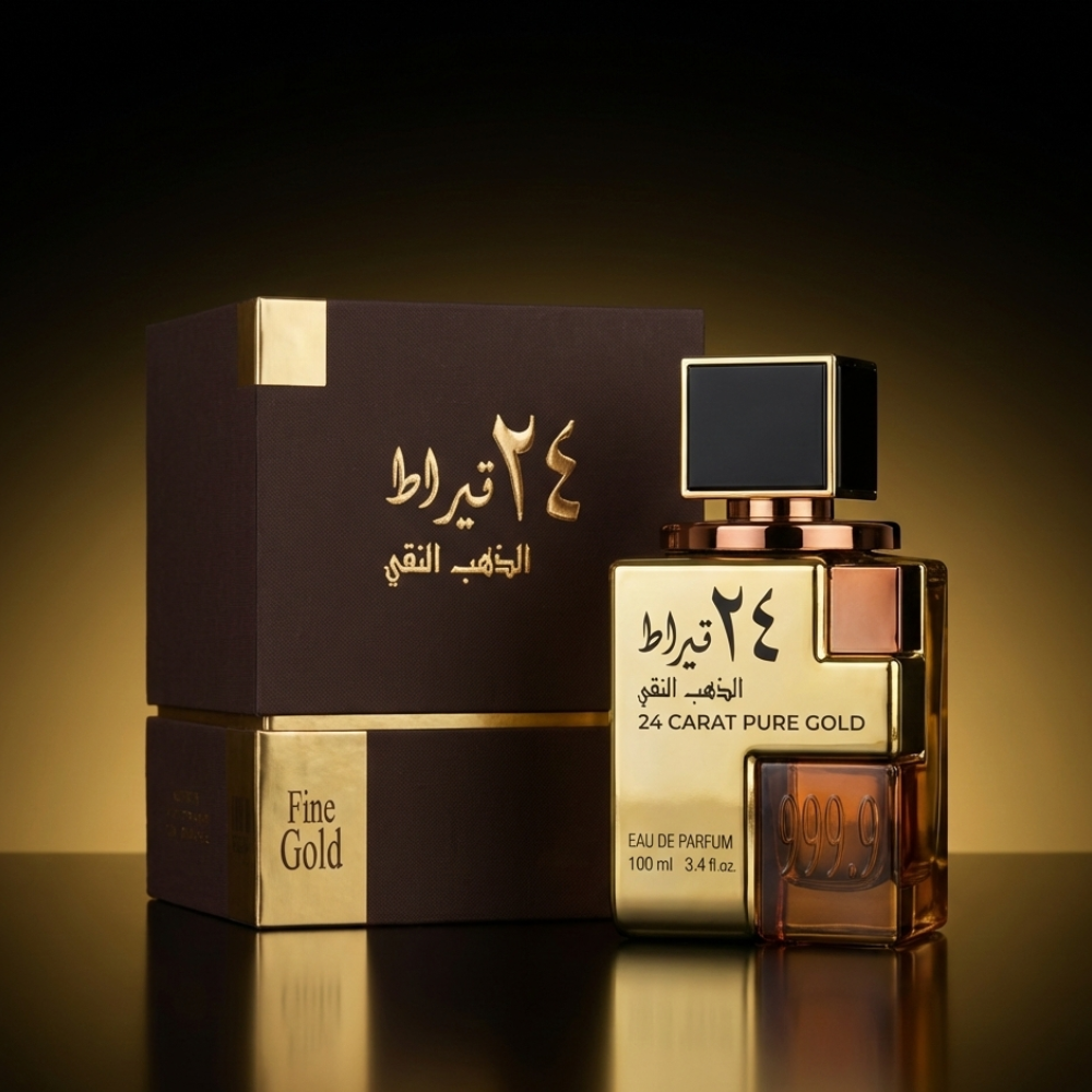 LATTAFA 24 CARAT PURE GOLD 100ML EDP SPRAY