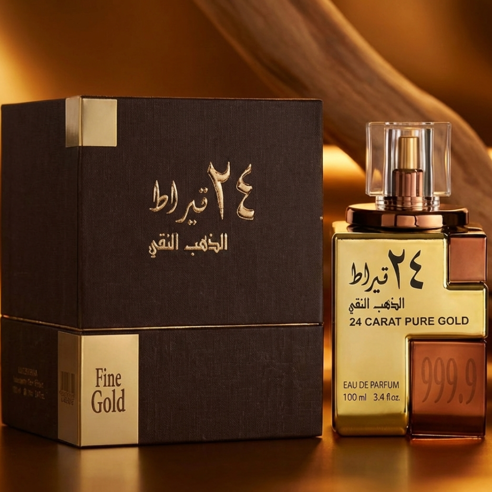 LATTAFA 24 CARAT PURE GOLD 100ML EDP SPRAY
