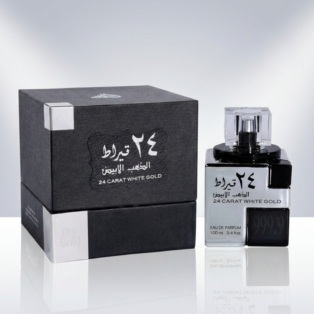 LATTAFA 24 CARAT WHITE GOLD 100ML EDP SPRAY