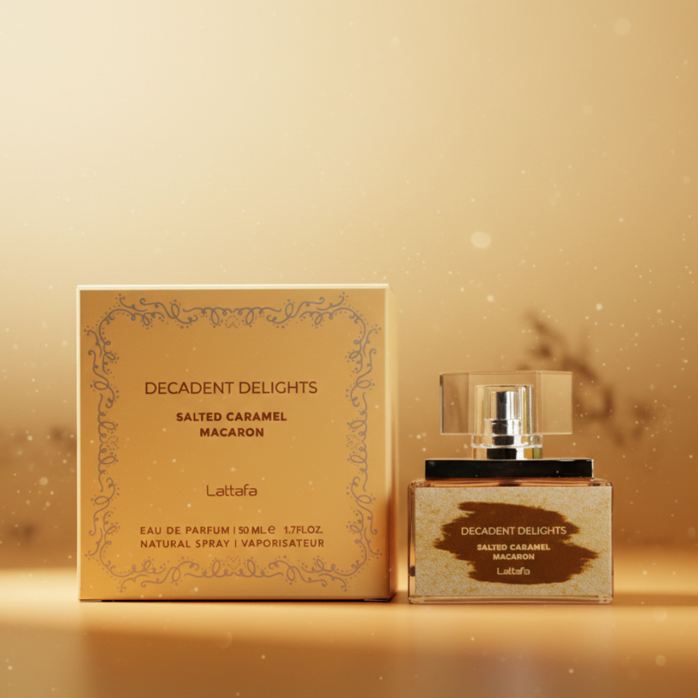 LATTAFA DECANDENT DELIGHTS MACARON SALTED CARAMEL 50ML