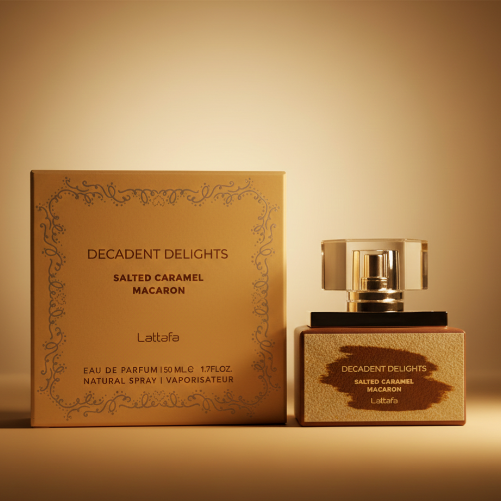 LATTAFA DECANDENT DELIGHTS MACARON SALTED CARAMEL 50ML