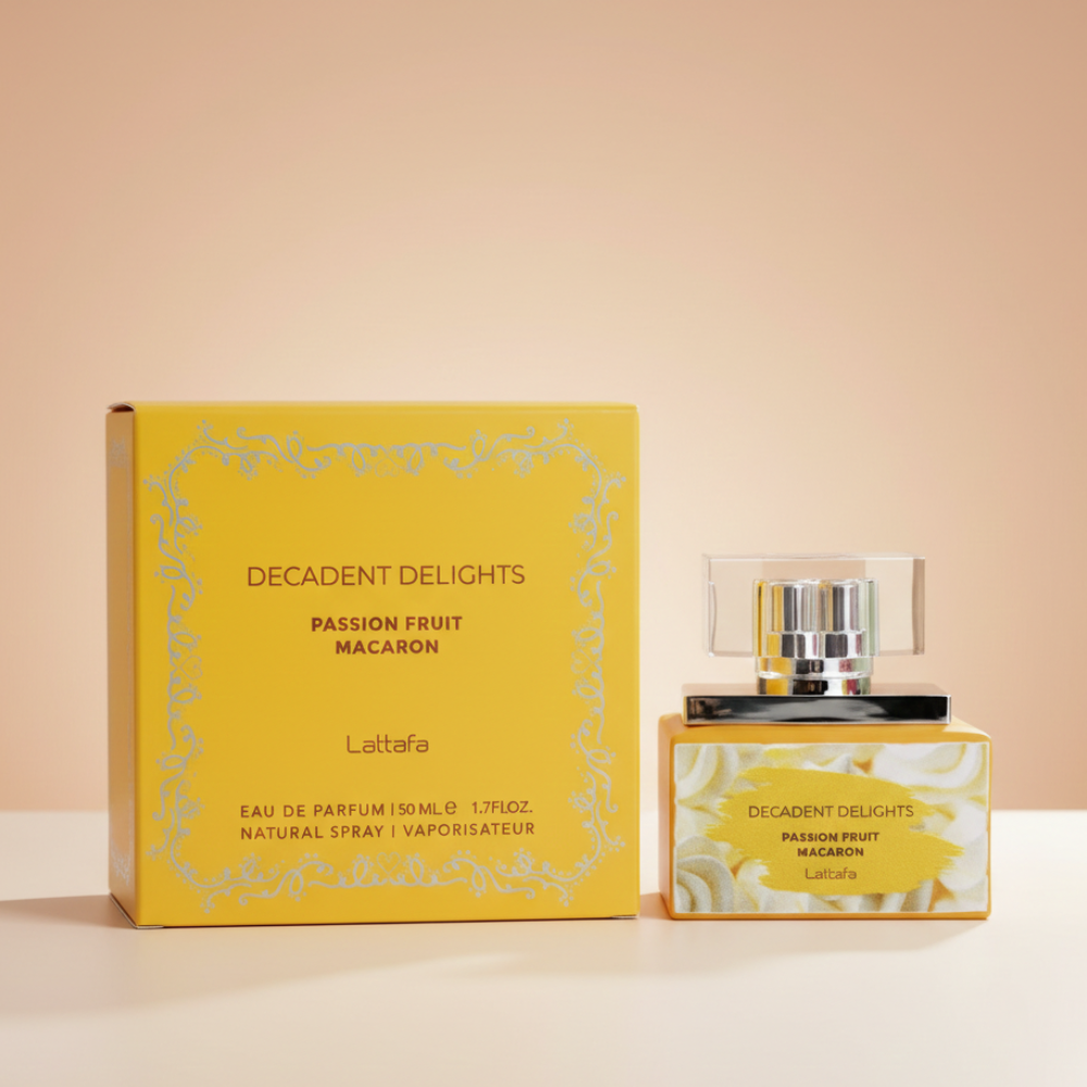 LATTAFA DECANDENT DELIGHTS MACARON PASSION FRUIT 50ML
