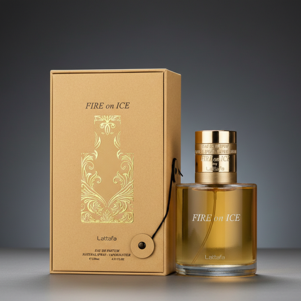 LATTAFA FIRE ON ICE 110ML EDP SPRAY