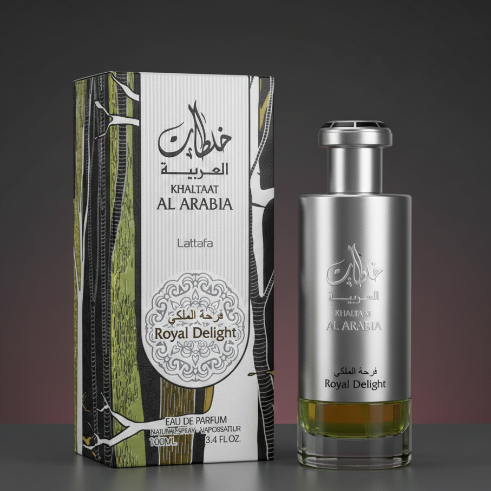 LATTAFA KHALTAT AL ARABIA ROYAL DELIGHT MEN 100ML EDP SPRAY