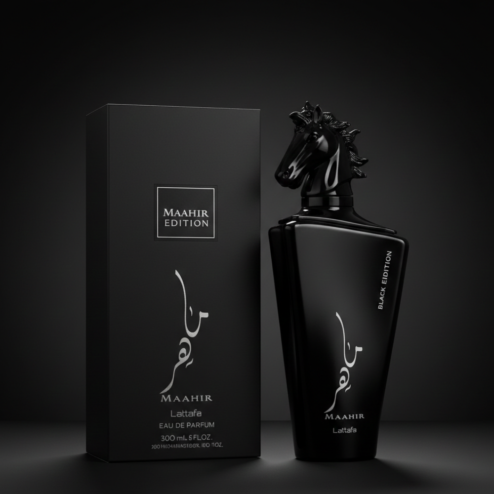 LATTAFA MAAHIR BLACK MEN 100ML EDP SPRAY