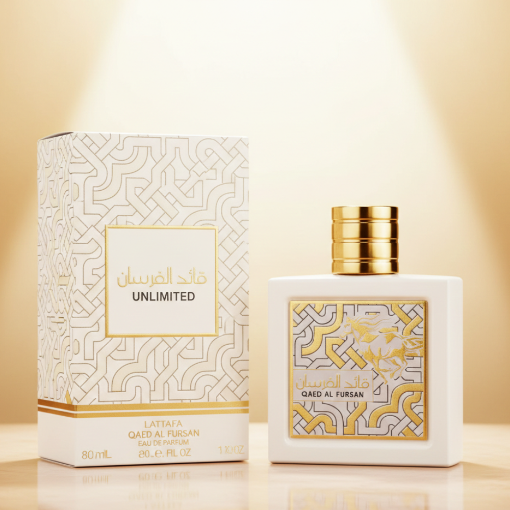LATTAFA QAED AL FURSAN UNLIMITED UNISEX 90ML EDP SPRAY