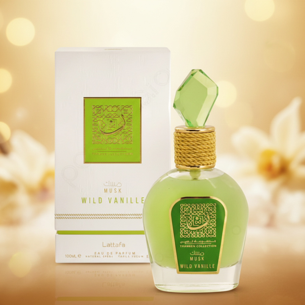 LATTAFA WILD VANILLE -THAMEEN MUSK COLLECTION 100ML EDP SPRAY
