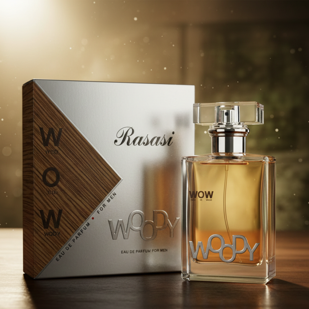 RASASI WOODY MEN 60ML EDP SPRAY