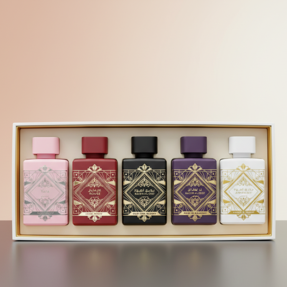 LATTAF BADEE AL OUD MINI SET 5*5ML