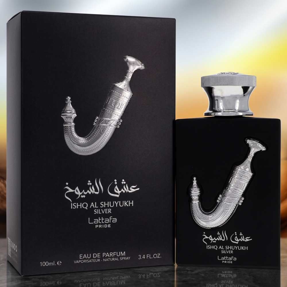 LATTAFA PRIDE ISHQ AL SHUYUKH SILVER MEN 100ML EDP SPRAY