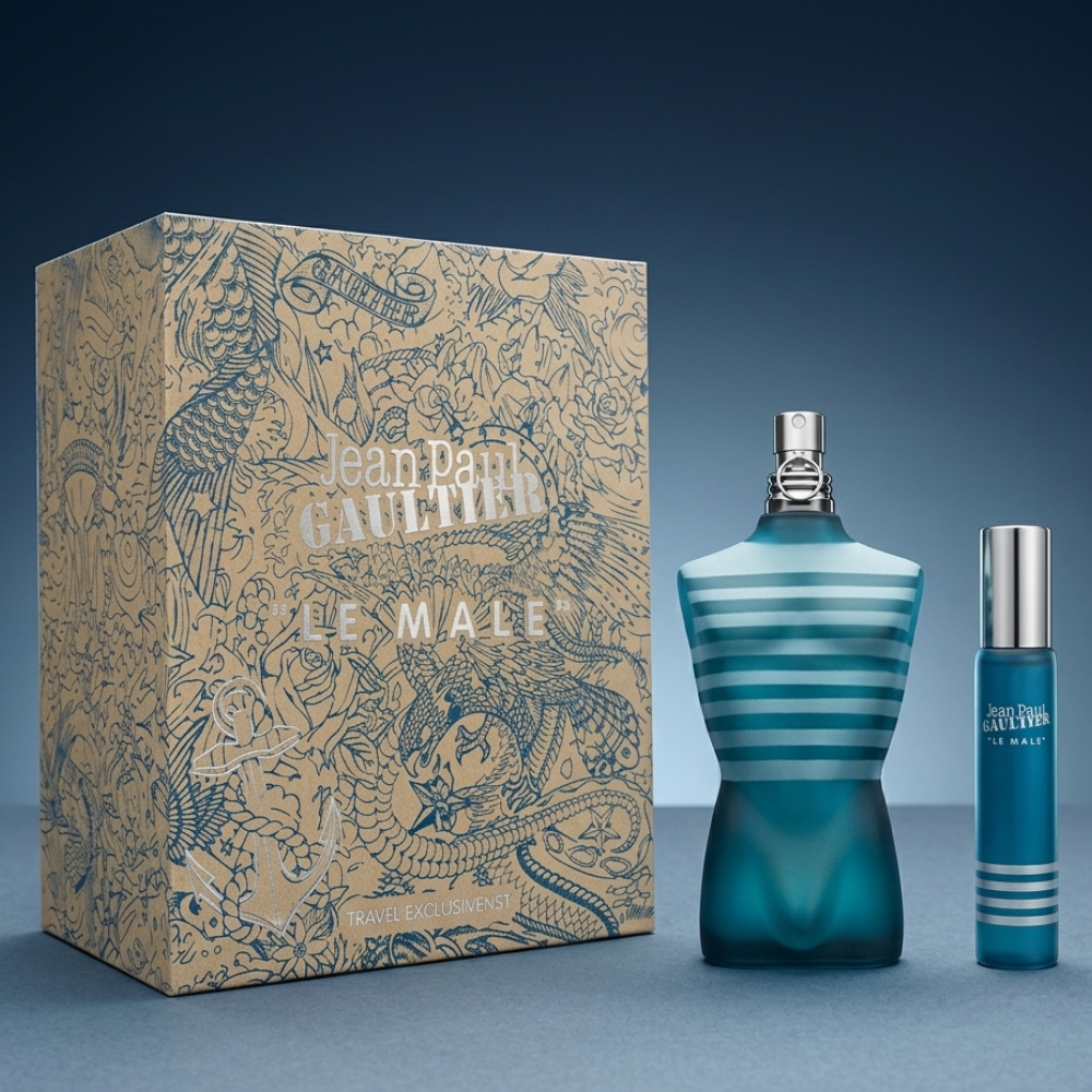 JEAN PAUL GAULTIER MEN 2 PSC SET