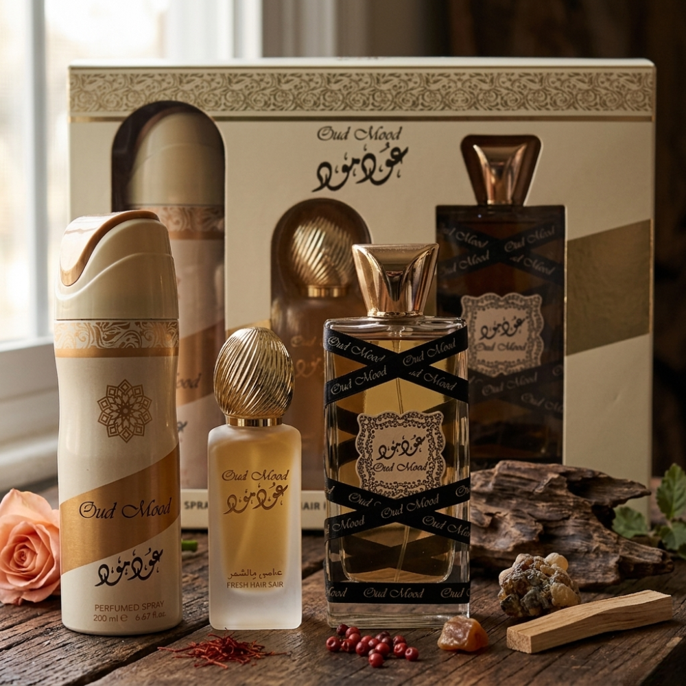LATTAFA OUD MOOD 3 PCS GIFT SET