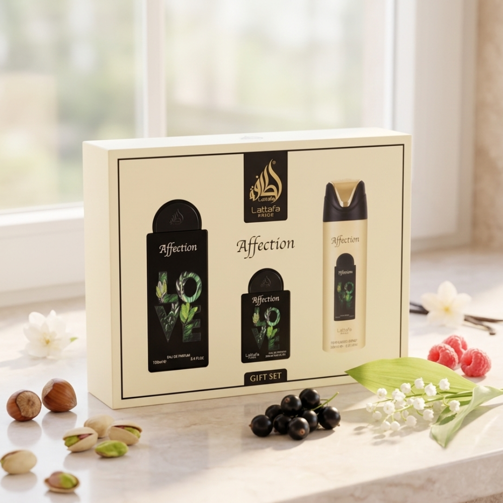 LATTAFA PRIDE AFFECTION 3PC GIFT SET
