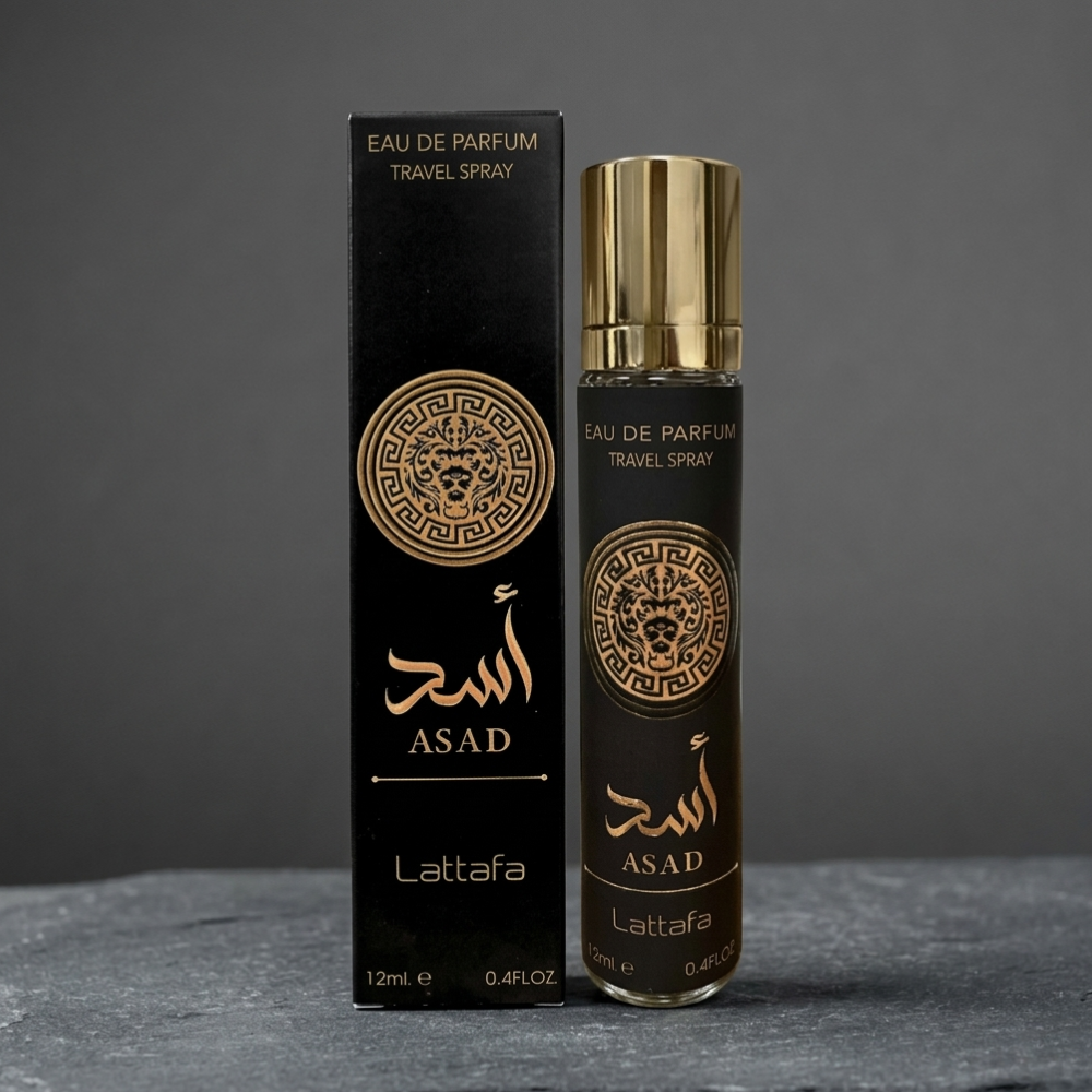LATTAFA ASAD 12ML EDP TRAVEL SPRAY