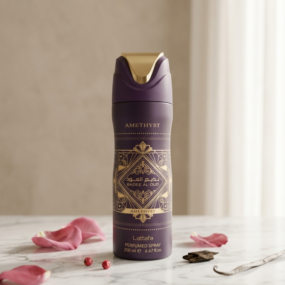 LATTAFA BADEE AL OUD AMETHYST WOMEN 200ML DEO SPRAY