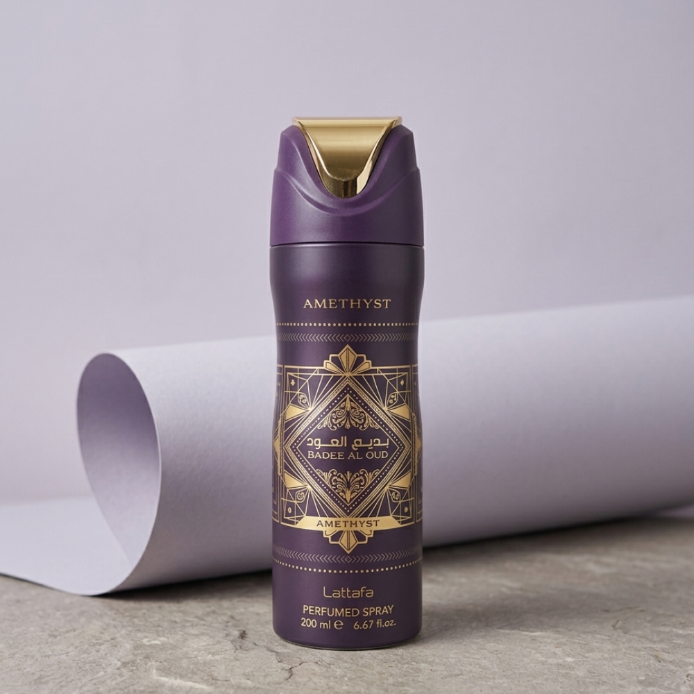 LATTAFA BADEE AL OUD AMETHYST WOMEN 200ML DEO SPRAY
