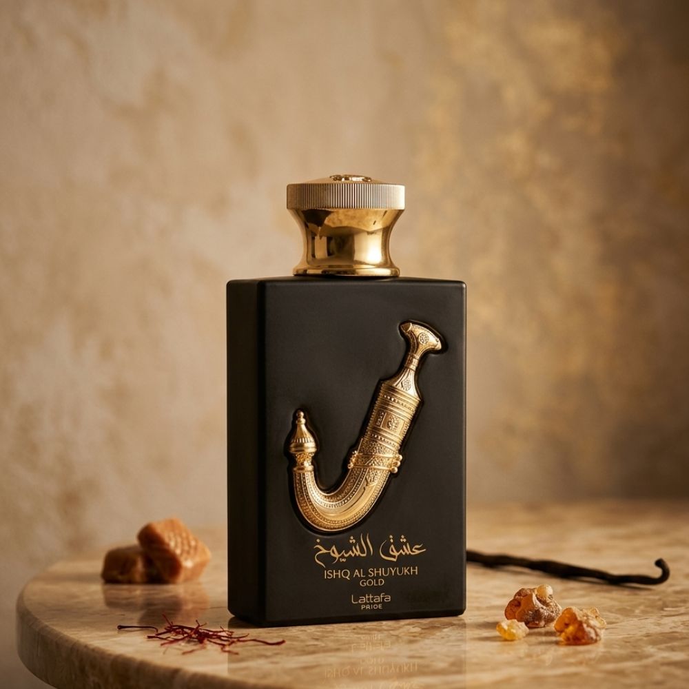 LATTAFA PRIDE ISHQ AL SHUYUKH GOLD WOMEN 200ML DEO SPRAY