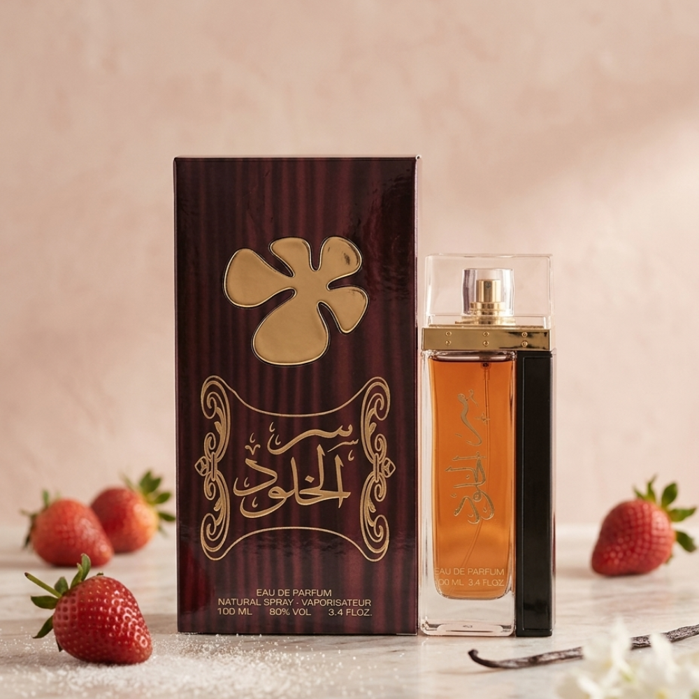 LATTAFA SER AL KHULOOD BROWN 100ML EDP SPRAY