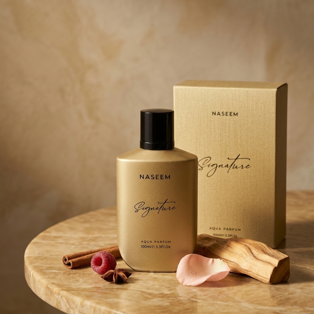 NASEEM SIGNATURE GOLD AQUA MEN 100ML PARFUM SPRAY