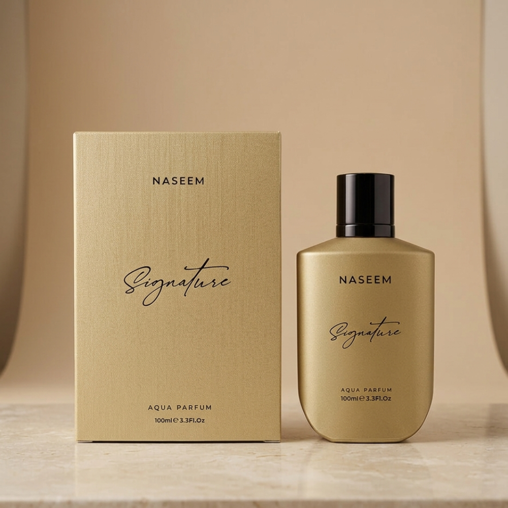 NASEEM SIGNATURE GOLD AQUA MEN 100ML PARFUM SPRAY