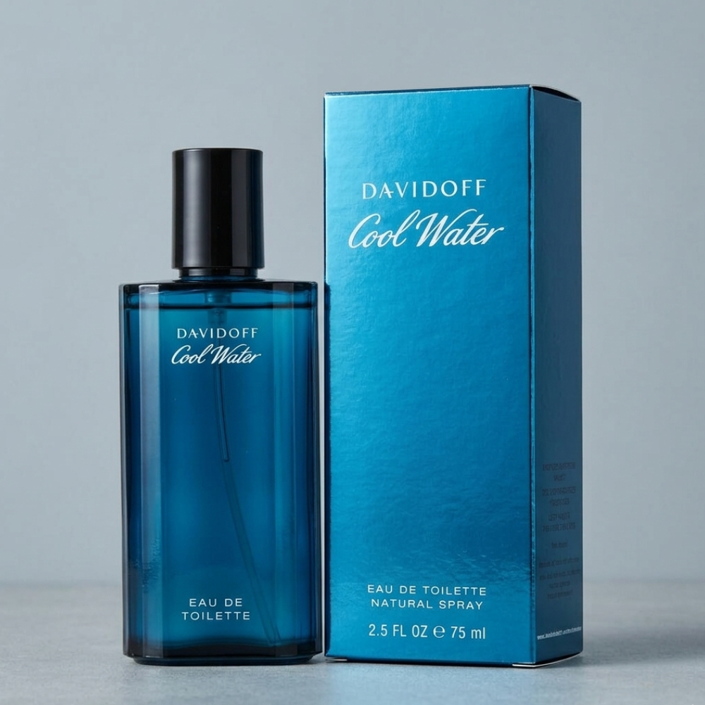 DAVIDOFF COOL WATER MEN 75ML EDT SPRAY