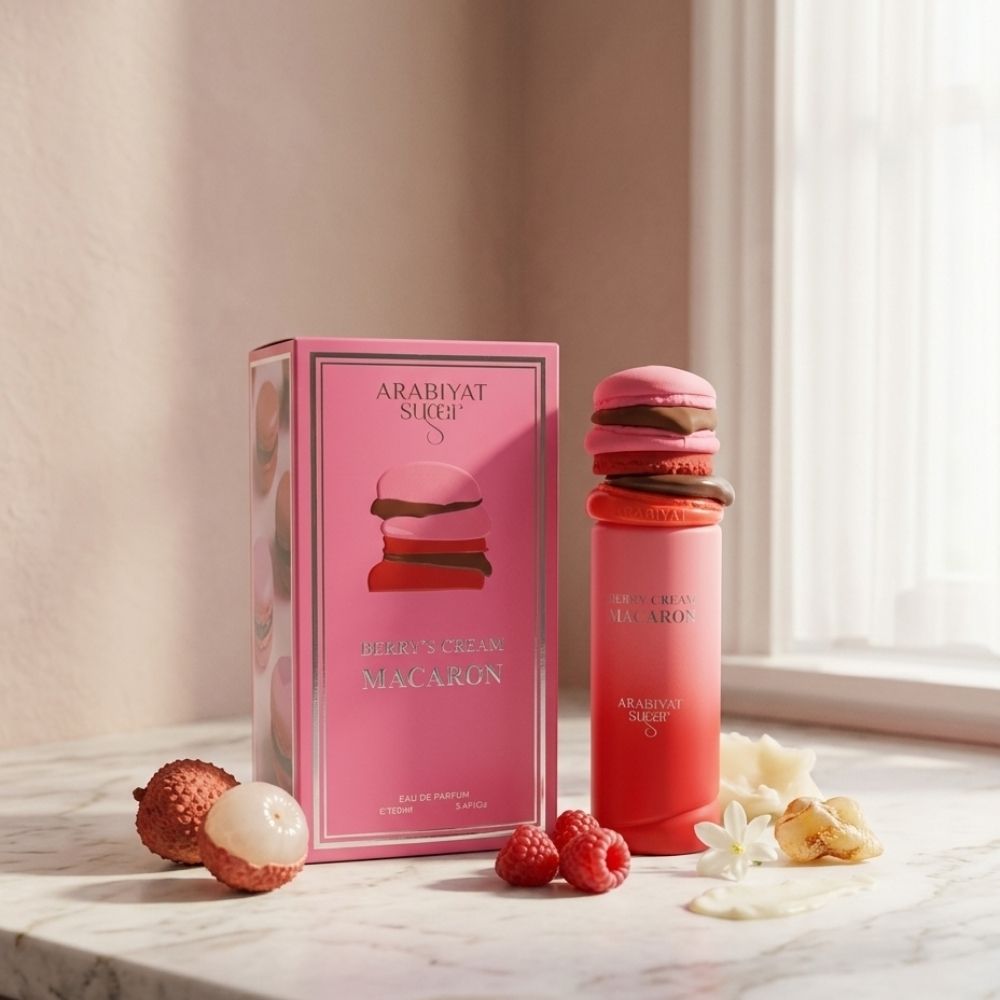 ARABIYAT PRESTIGE SUGAR BERRY CREAM MACARON 100ML EDP SPRAY