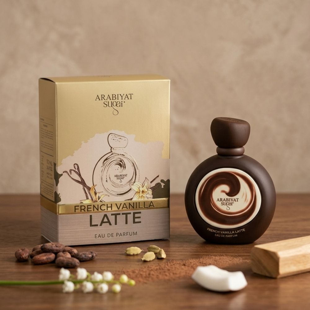 ARABIYAT PRESTIGE SUGAR FRENCH VANILLA LATTE 100ML EDP SPRAY