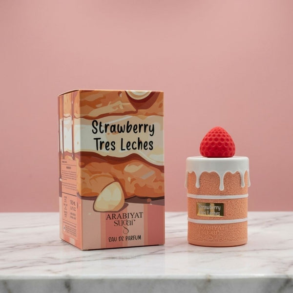 ARABIYAT PRESTIGE SUGAR STRAWBERRY TRES LECHES100ML EDP SPRAY