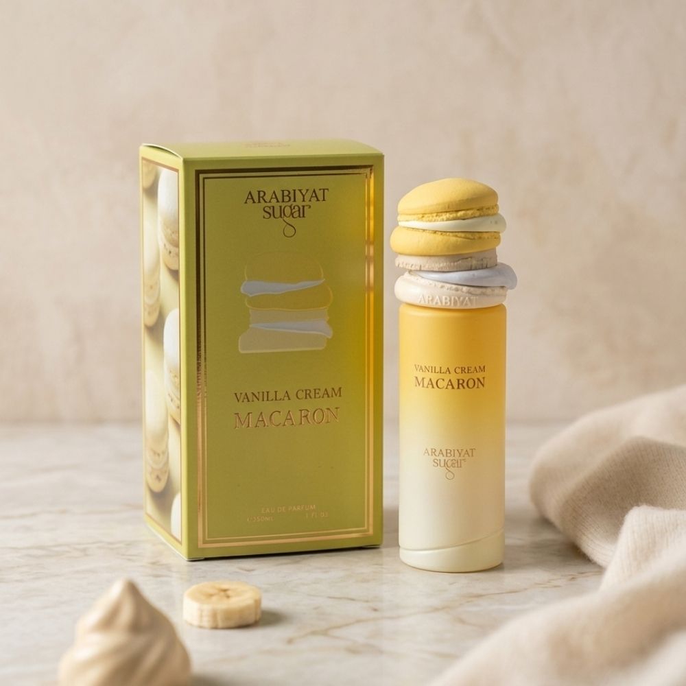 ARABIYAT PRESTIGE SUGAR VANILLA CREAM MACARON 100ML EDP SPRAY