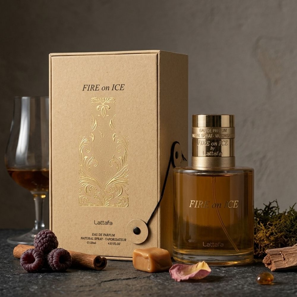 LATTAFA FIRE ON ICE 110ML EDP SPRAY
