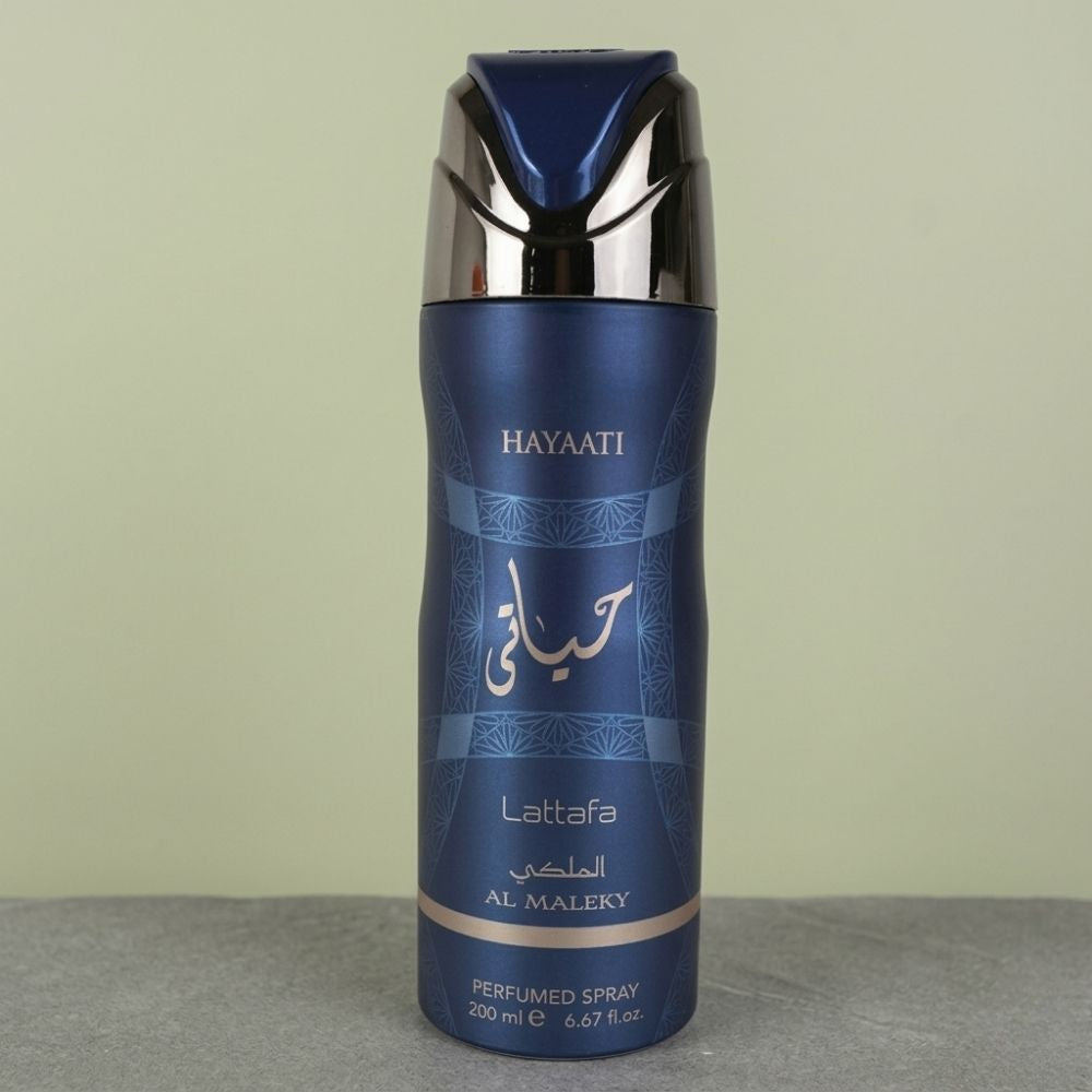 LATTAFA HAYAATI AL MALEKY UNISEX 200ML DEO SPRAY